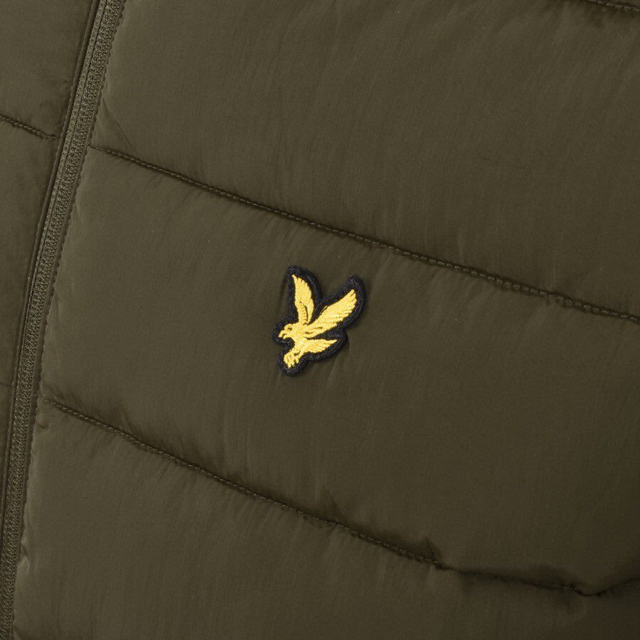 Alternative Image for ProductLyle And Scott Hooded Puffer Jacket Green3