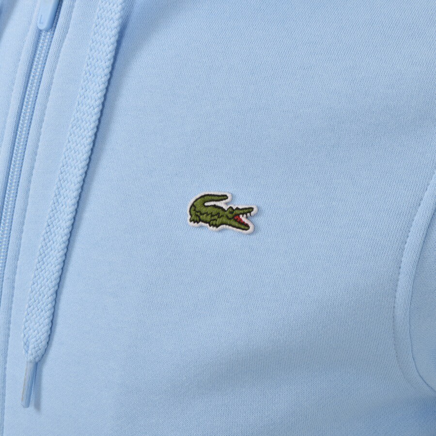 Alternative Image for ProductLacoste Sport Logo Full Zip Hoodie Blue3