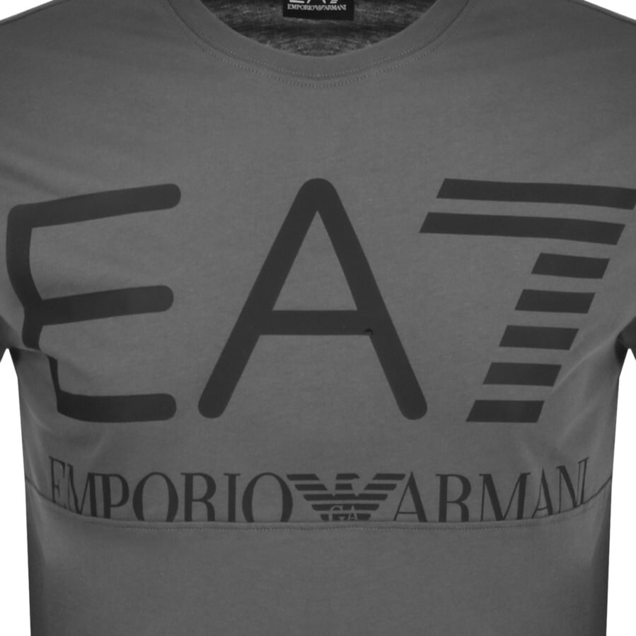 Alternative Image for ProductEA7 Emporio Armani Logo T Shirt Grey3
