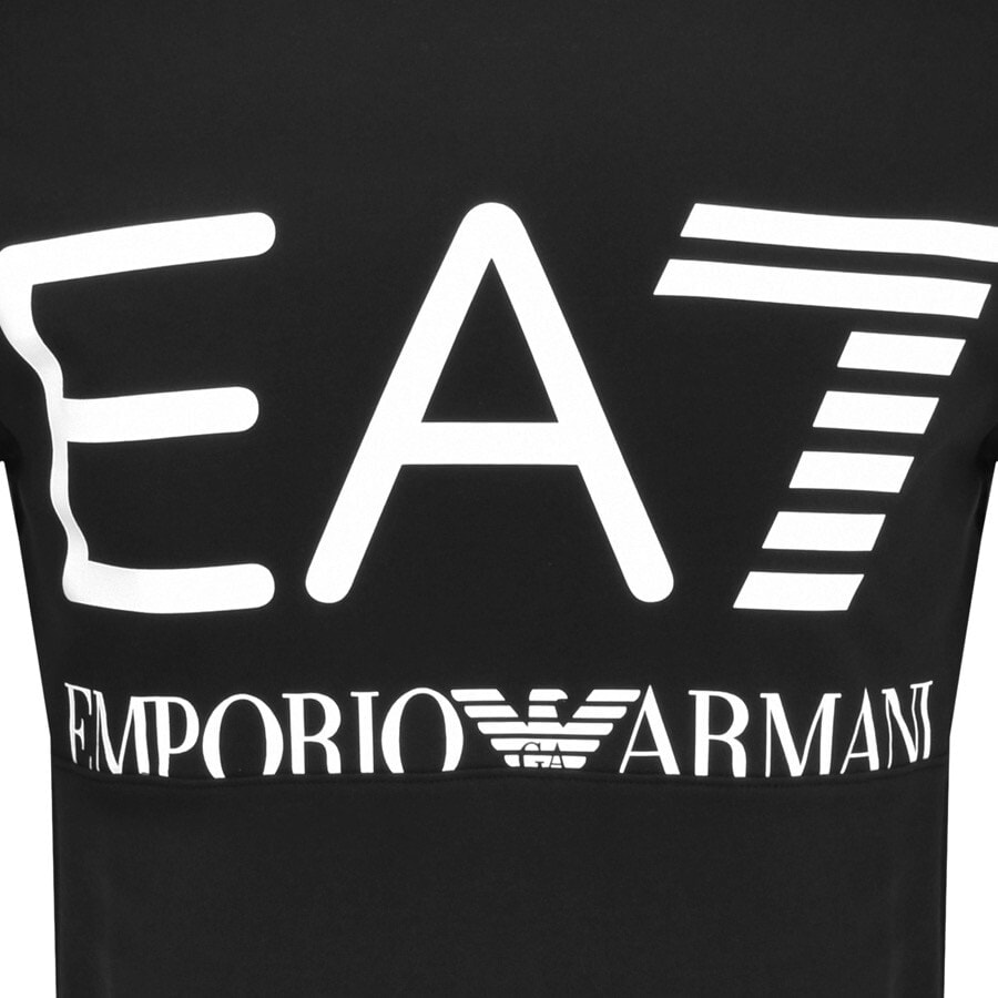 Alternative Image for ProductEA7 Emporio Armani Logo Hoodie Black3