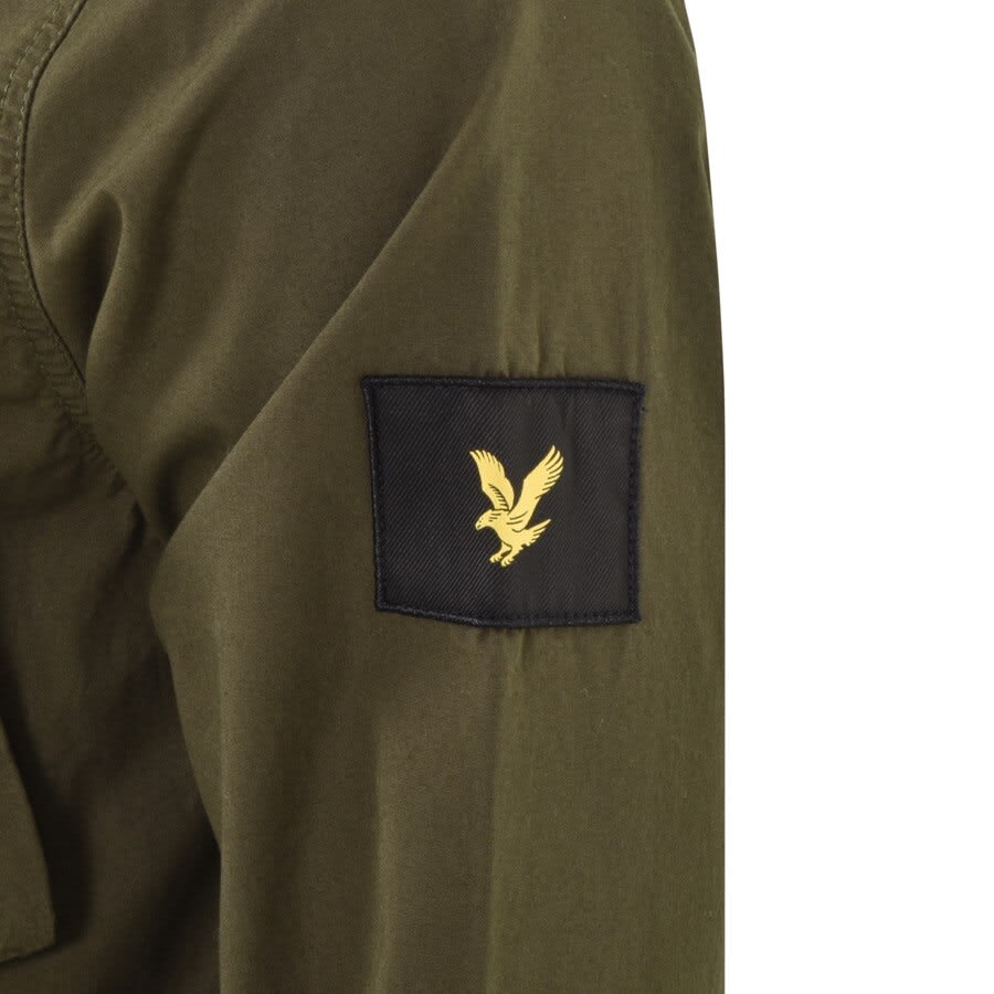 Alternative Image for ProductLyle And Scott Pocket Overshirt Green3