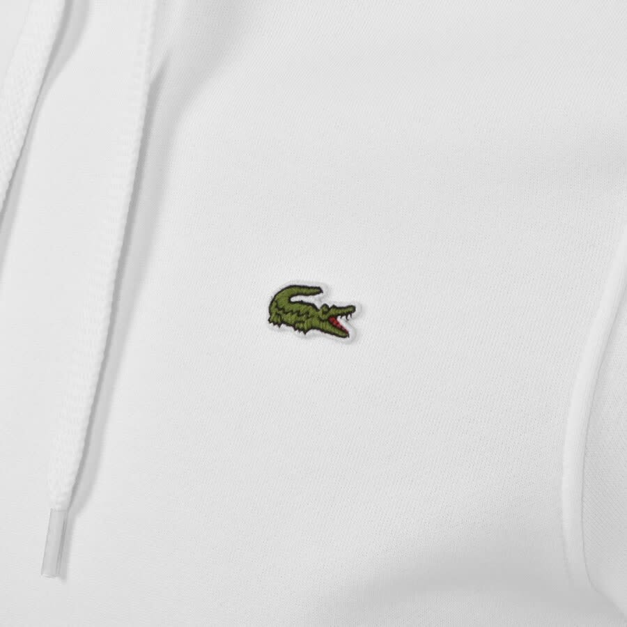 Alternative Image for ProductLacoste Sport Logo Pullover Hoodie White3