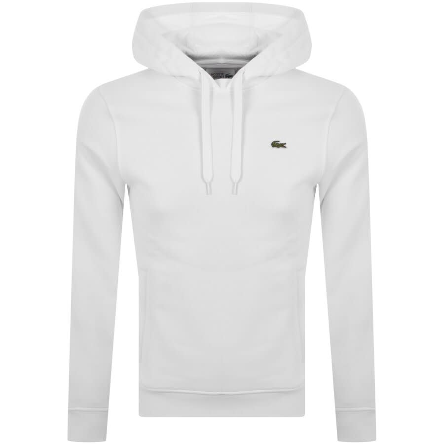 Alternative Image for ProductLacoste Sport Logo Pullover Hoodie White1