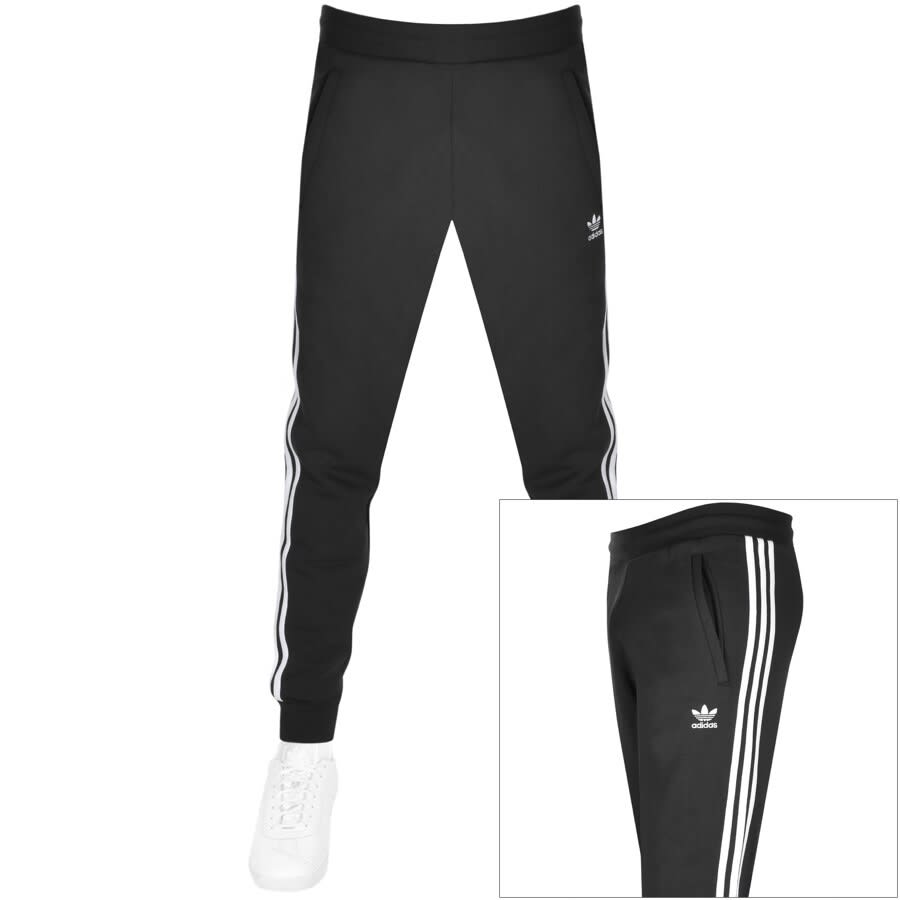 Alternative Image for Productadidas Originals 3 Stripes Joggers Black1