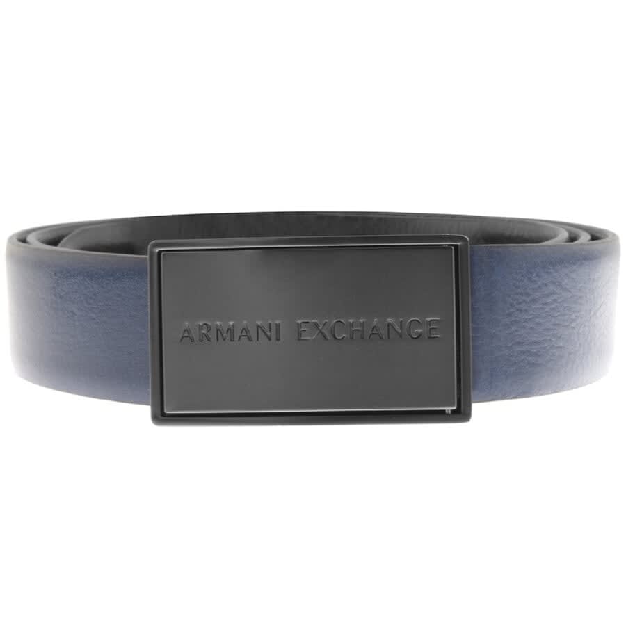 Alternative Image for ProductArmani Exchange Reversible Belt Black2