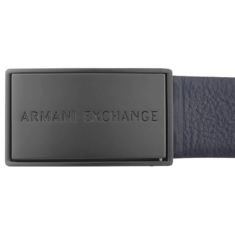 Alternative Image for ProductArmani Exchange Reversible Belt Black3