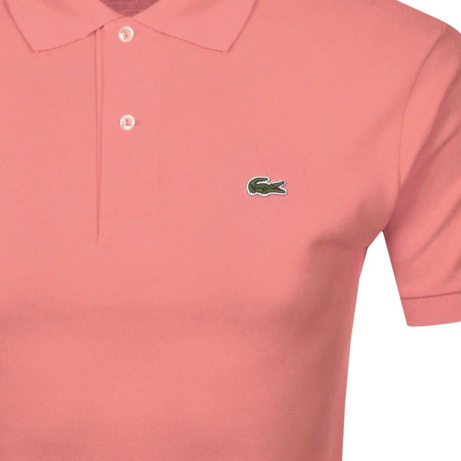 Alternative Image for ProductLacoste Short Sleeved Polo T Shirt Pink3