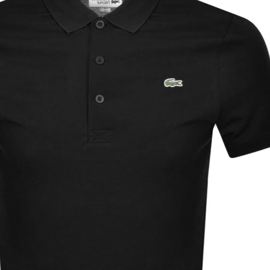 Alternative Image for ProductLacoste Sport Short Sleeved Polo T Shirt Black3