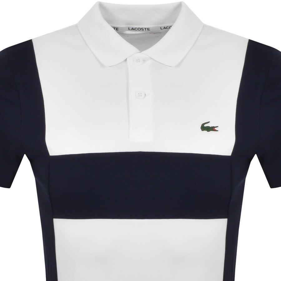 Alternative Image for ProductLacoste Sport Colour Block Polo T Shirt White2