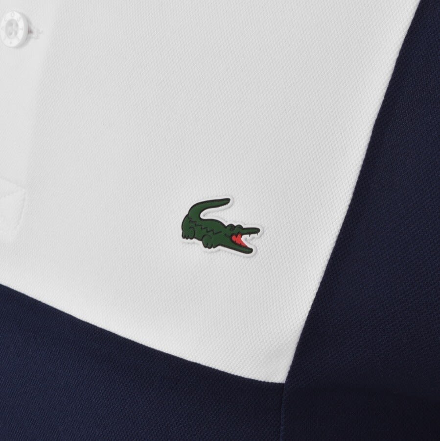 Alternative Image for ProductLacoste Sport Colour Block Polo T Shirt White3