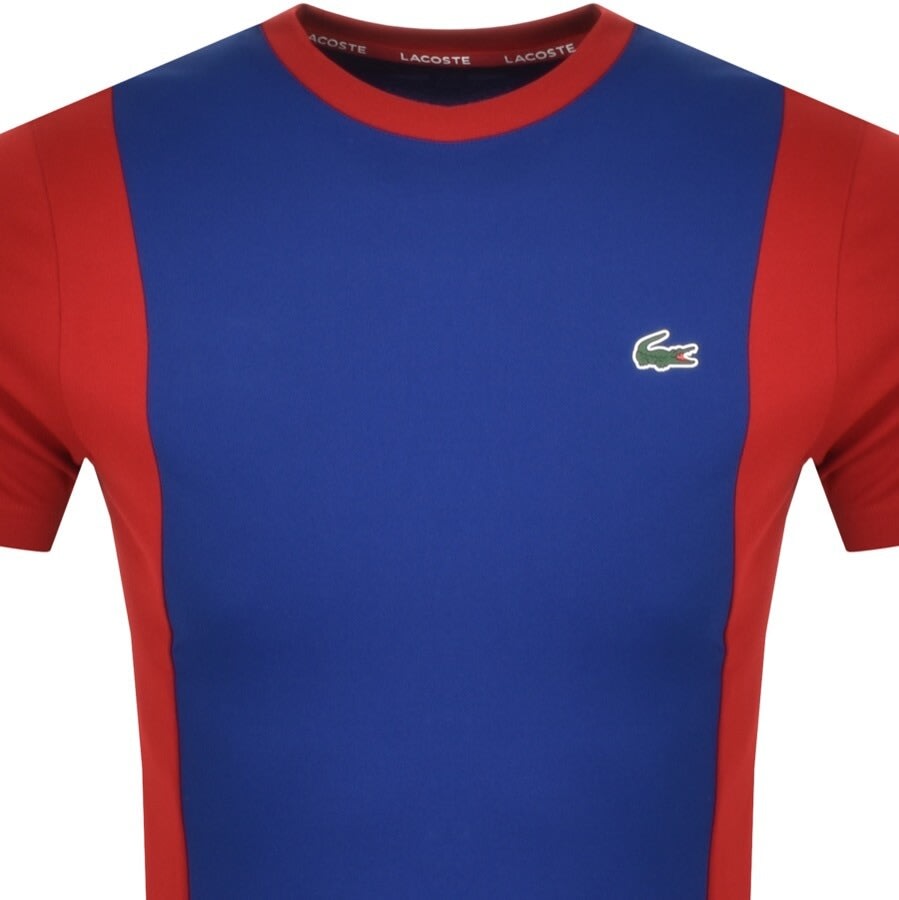 Alternative Image for ProductLacoste Sport Short Sleeved T Shirt Blue2