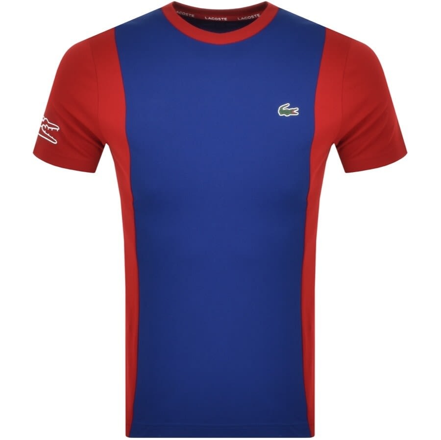 Alternative Image for ProductLacoste Sport Short Sleeved T Shirt Blue1