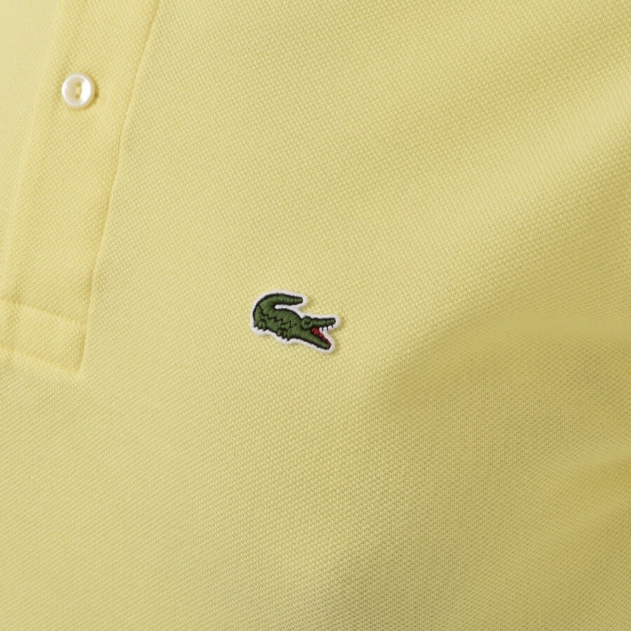 Alternative Image for ProductLacoste Short Sleeved Polo T Shirt Yellow3