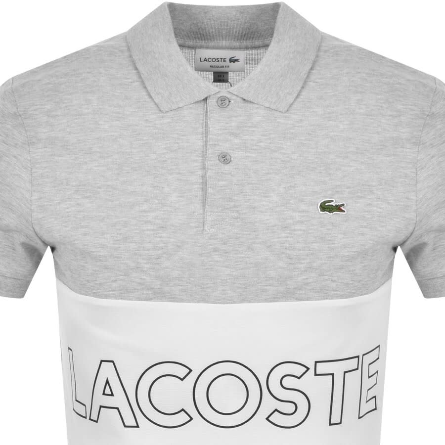 Alternative Image for ProductLacoste Short Sleeved Polo T Shirt Grey2