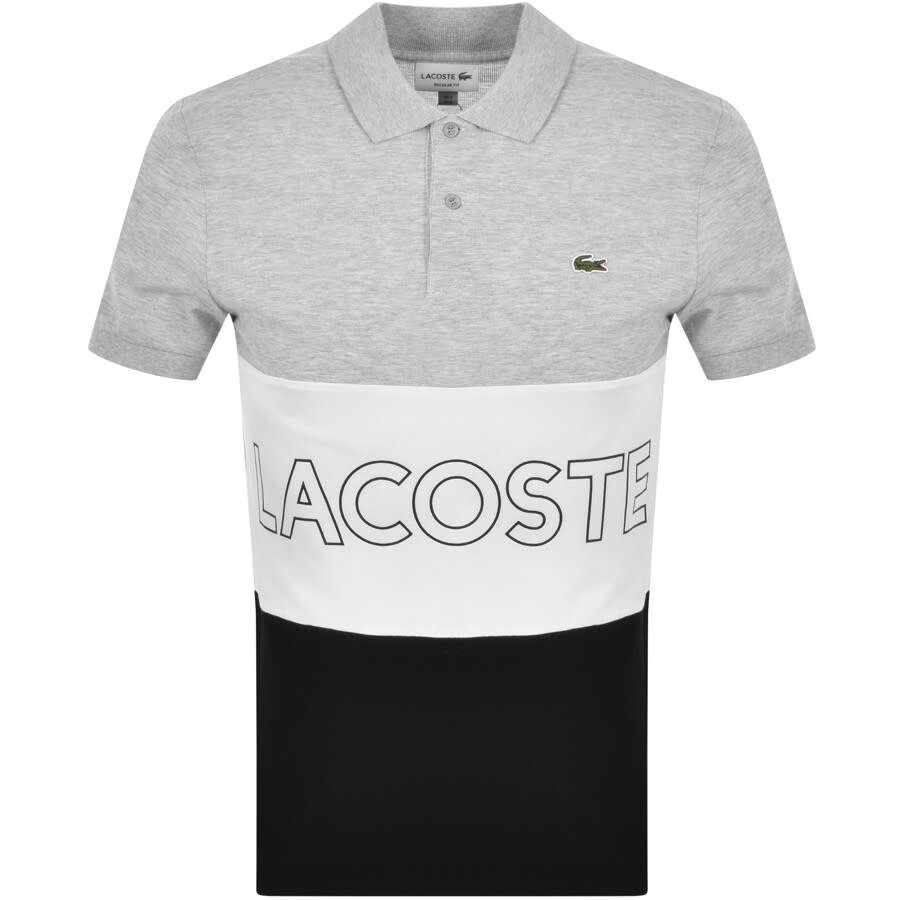 Alternative Image for ProductLacoste Short Sleeved Polo T Shirt Grey1