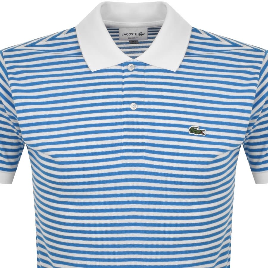 blue lacoste shirt