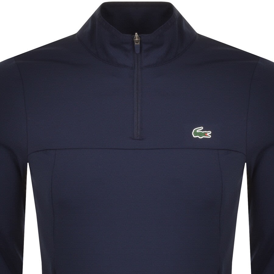 Alternative Image for ProductLacoste Sport Half Zip Sweatshirt Navy2