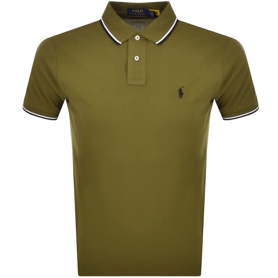 Alternative Image for ProductRalph Lauren Basic Mesh Polo Green1