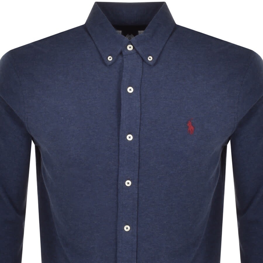 Alternative Image for ProductRalph Lauren Long Sleeve Featherweight Shirt Blue2