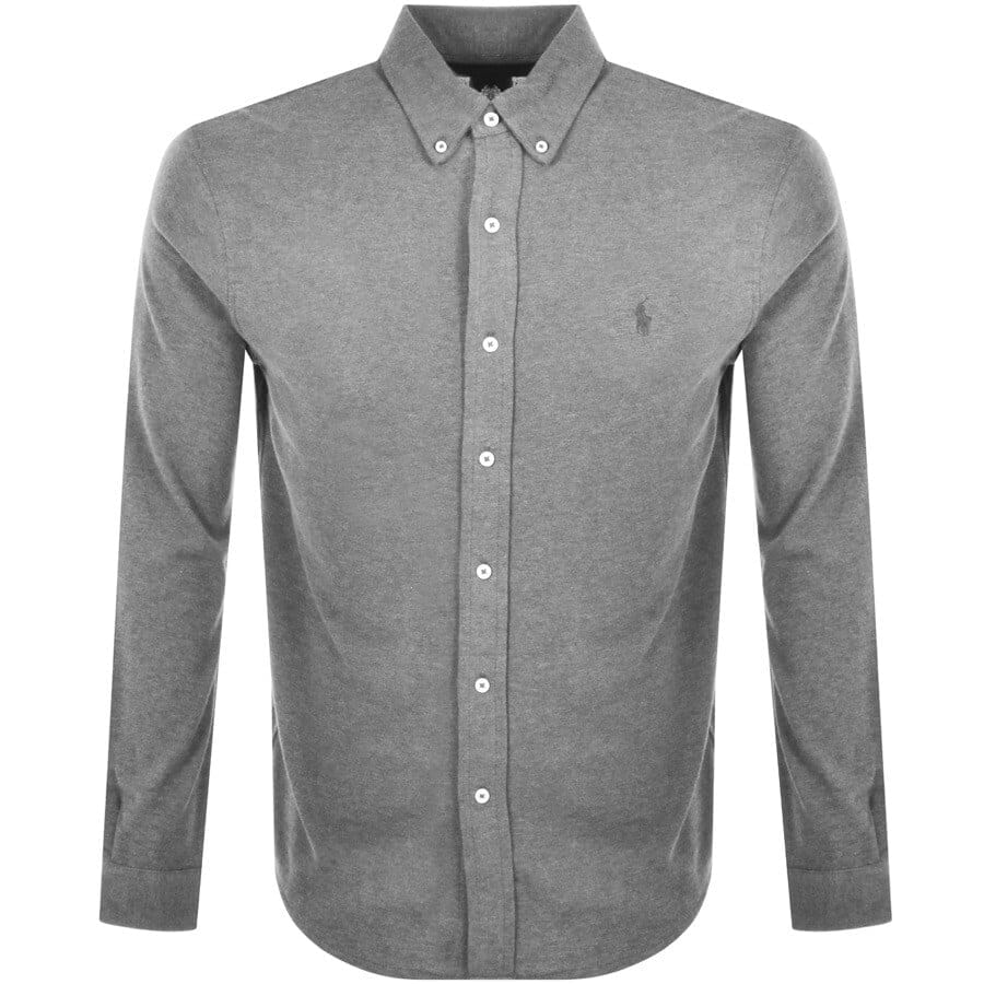 Alternative Image for ProductRalph Lauren Long Sleeve Featherweight Shirt Grey1