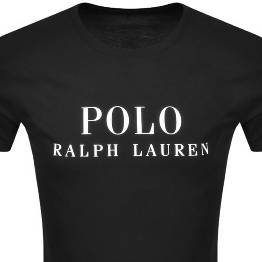 Alternative Image for ProductRalph Lauren Crew Neck T Shirt Black2