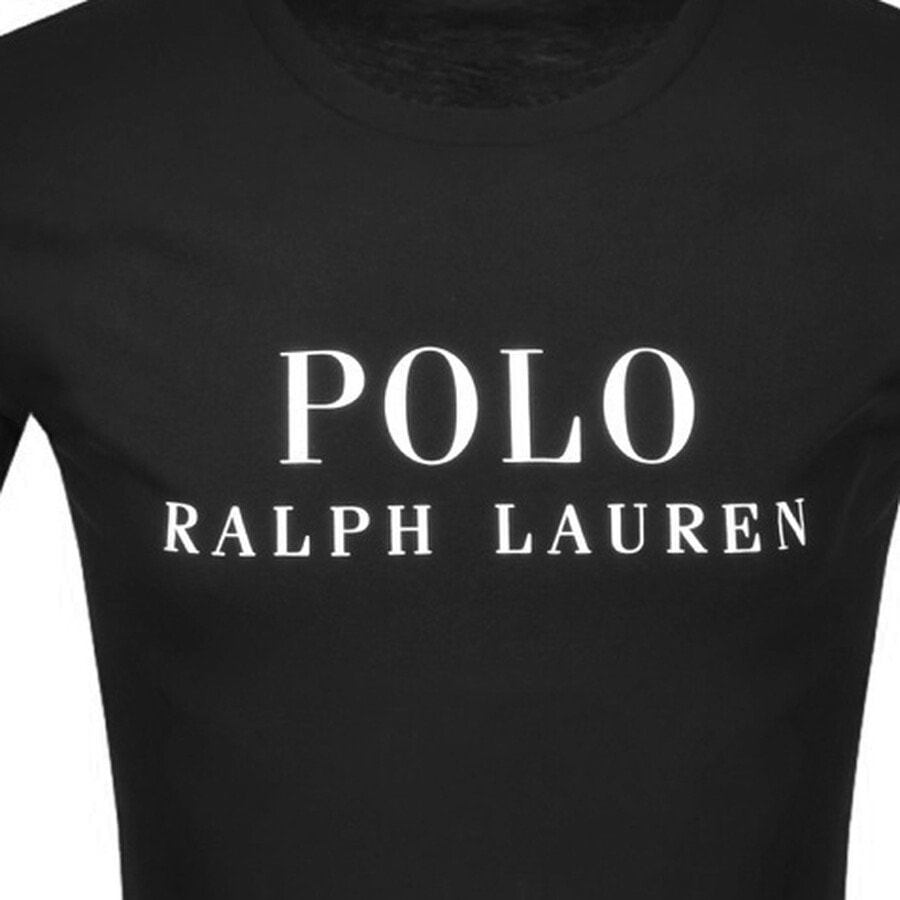 Alternative Image for ProductRalph Lauren Crew Neck T Shirt Black3