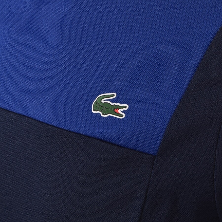 Alternative Image for ProductLacoste Sport Colour Block Sweatshirt Blue3