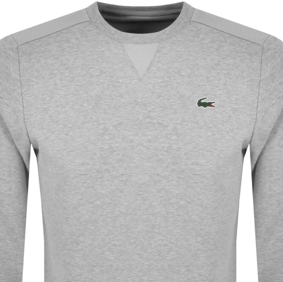 Alternative Image for ProductLacoste Sport Crew Neck Sweatshirt Grey2