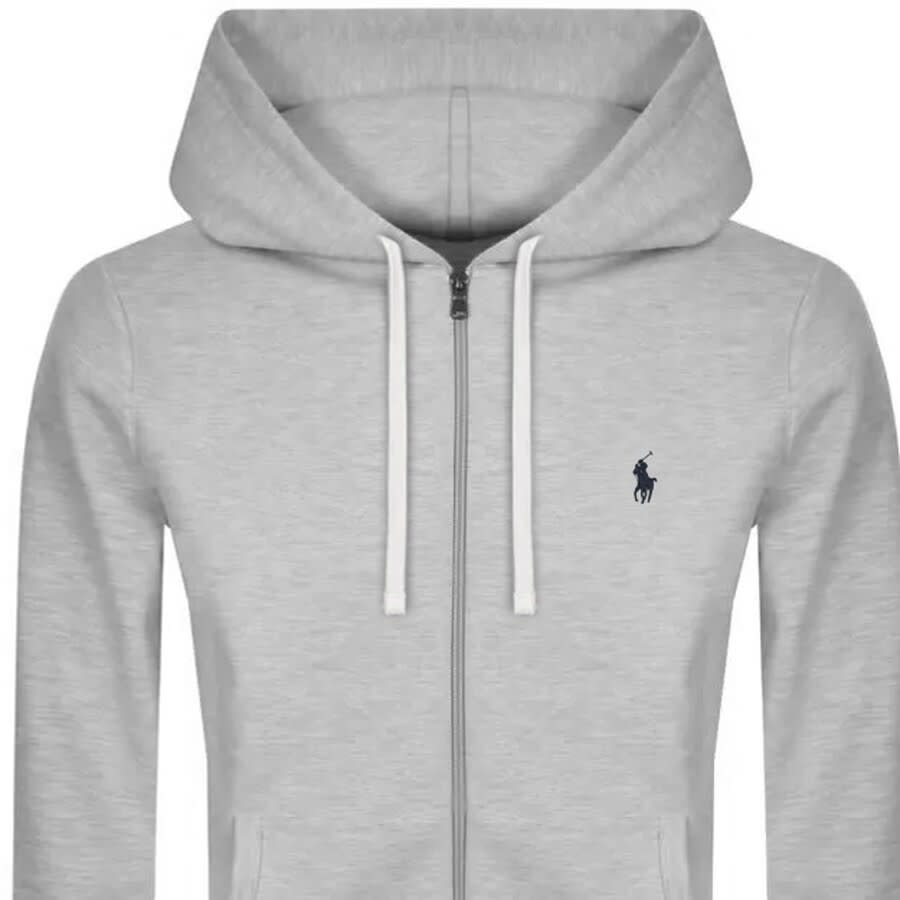 Alternative Image for ProductRalph Lauren Full Zip Hoodie Grey2