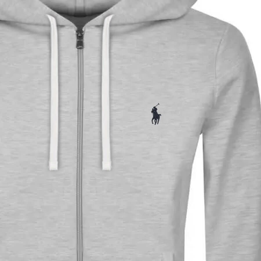 Alternative Image for ProductRalph Lauren Full Zip Hoodie Grey3