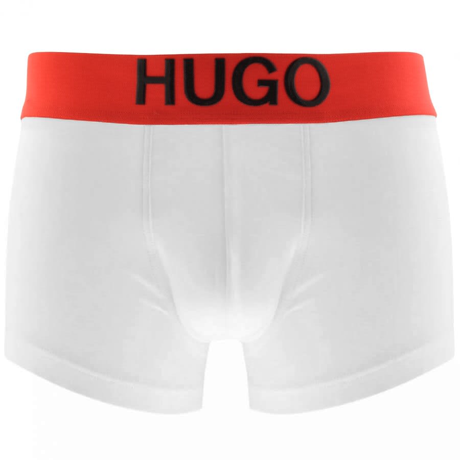 Alternative Image for ProductHUGO Single Boxer Trunks White1
