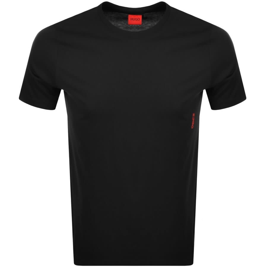 Alternative Image for ProductHUGO Double Pack Crew Neck T Shirt Red2