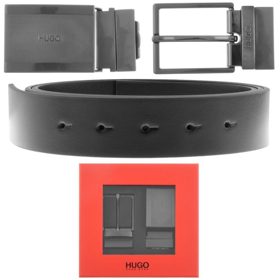 Alternative Image for ProductHUGO Ginon Belt Gift Set Black1