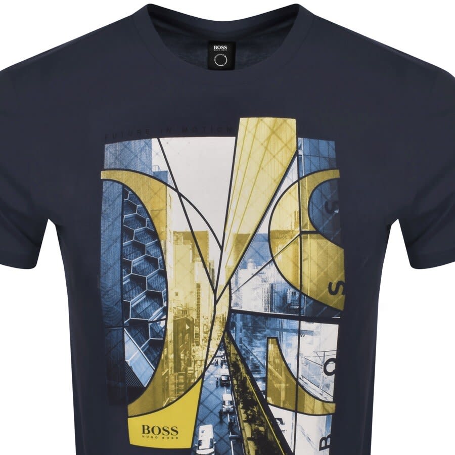 Alternative Image for ProductBOSS Tee 6 T Shirt Navy2