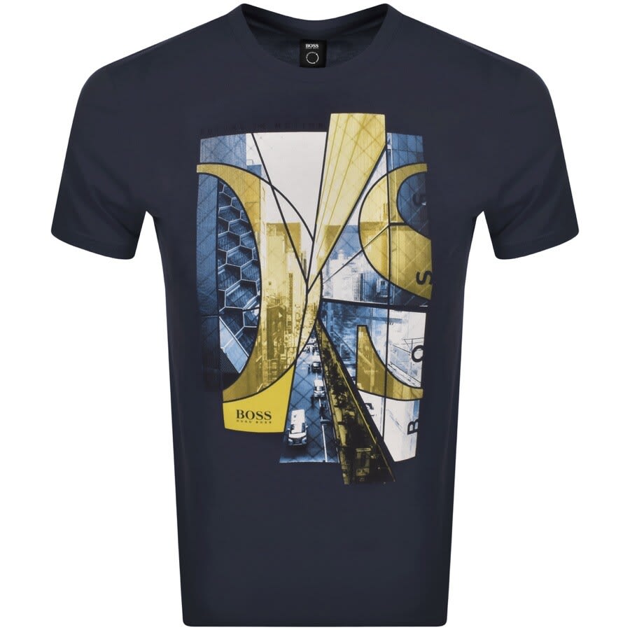 Alternative Image for ProductBOSS Tee 6 T Shirt Navy1