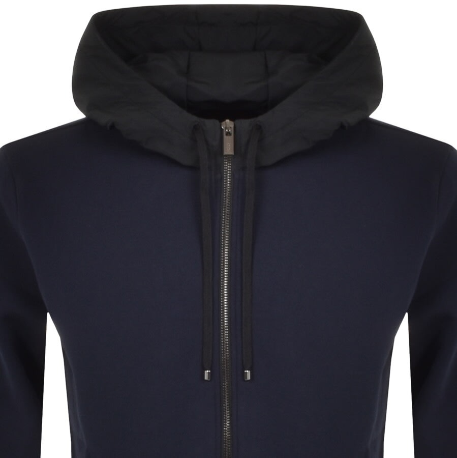 Alternative Image for ProductHUGO Dintonic Full Zip Hoodie Navy2