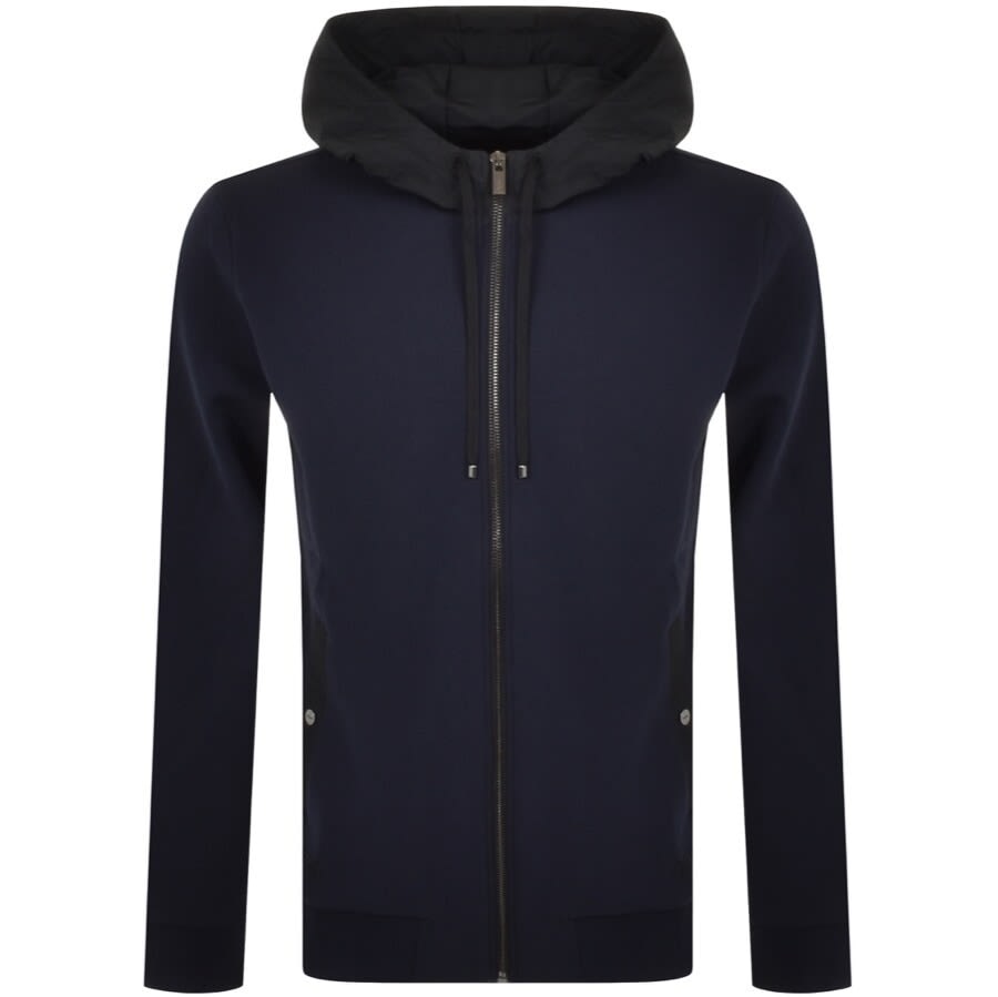 Alternative Image for ProductHUGO Dintonic Full Zip Hoodie Navy1