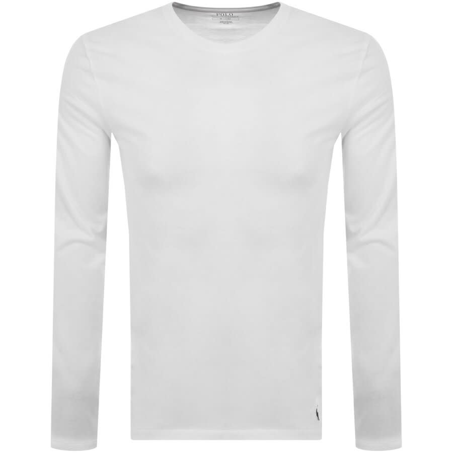 Alternative Image for ProductRalph Lauren 3 Pack Long Sleeve T Shirts White2