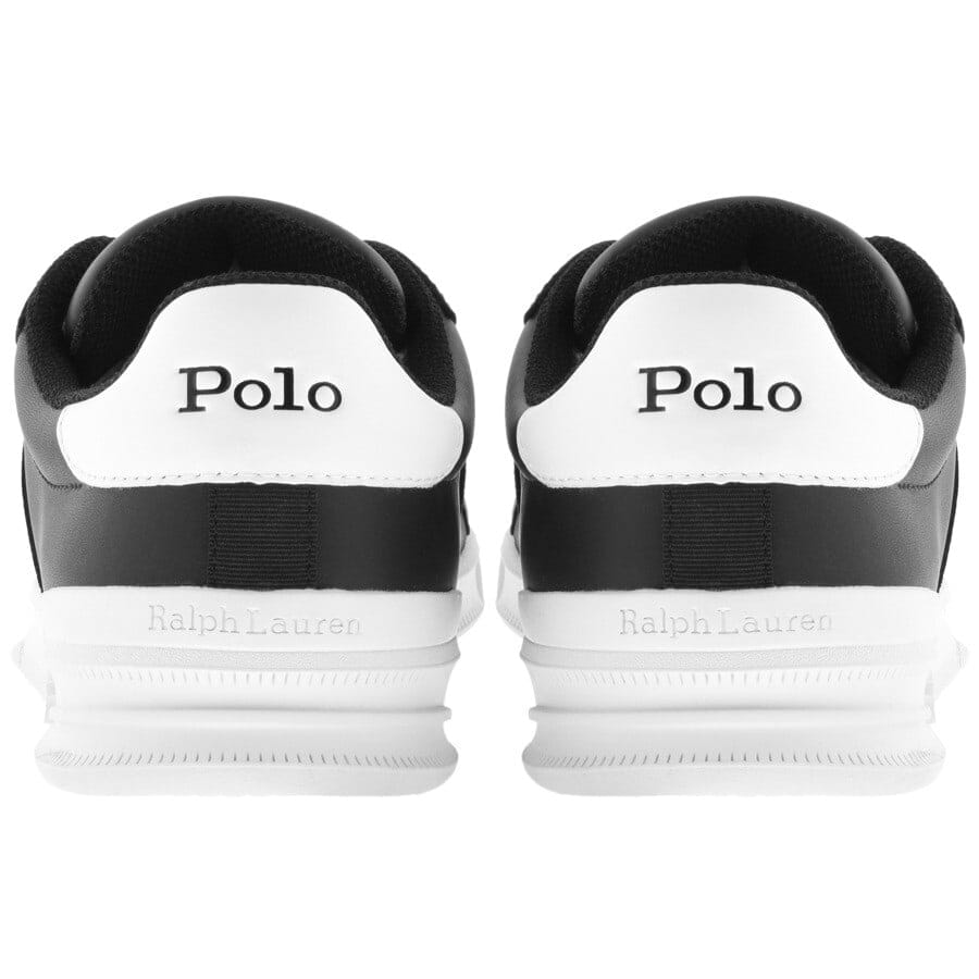 Alternative Image for ProductRalph Lauren Heritage Court Trainers Black2