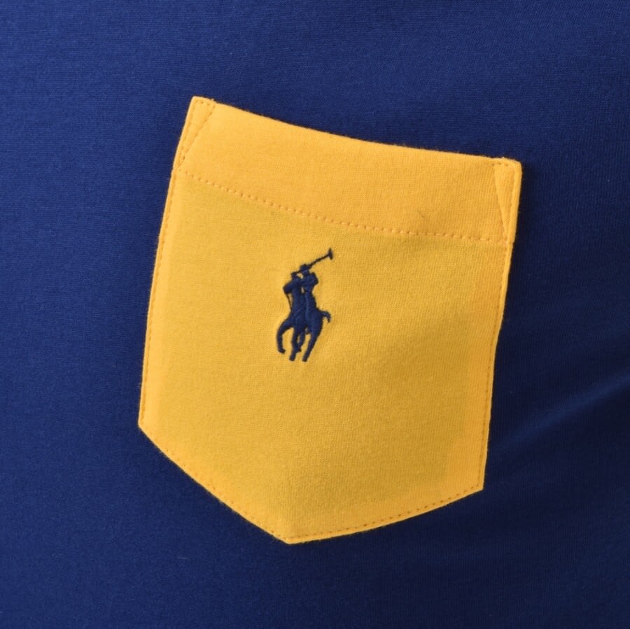 Alternative Image for ProductRalph Lauren Crew Neck T Shirt Blue3