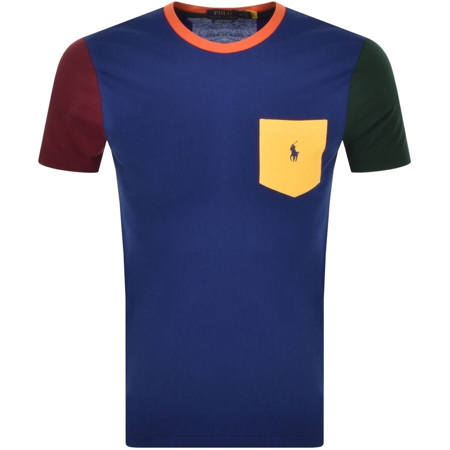 Alternative Image for ProductRalph Lauren Crew Neck T Shirt Blue1