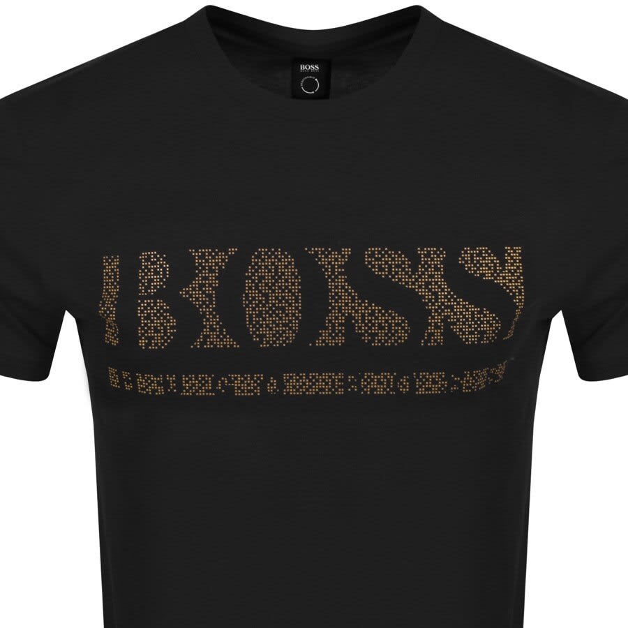 Alternative Image for ProductBOSS Pixel 1 T Shirt Black2