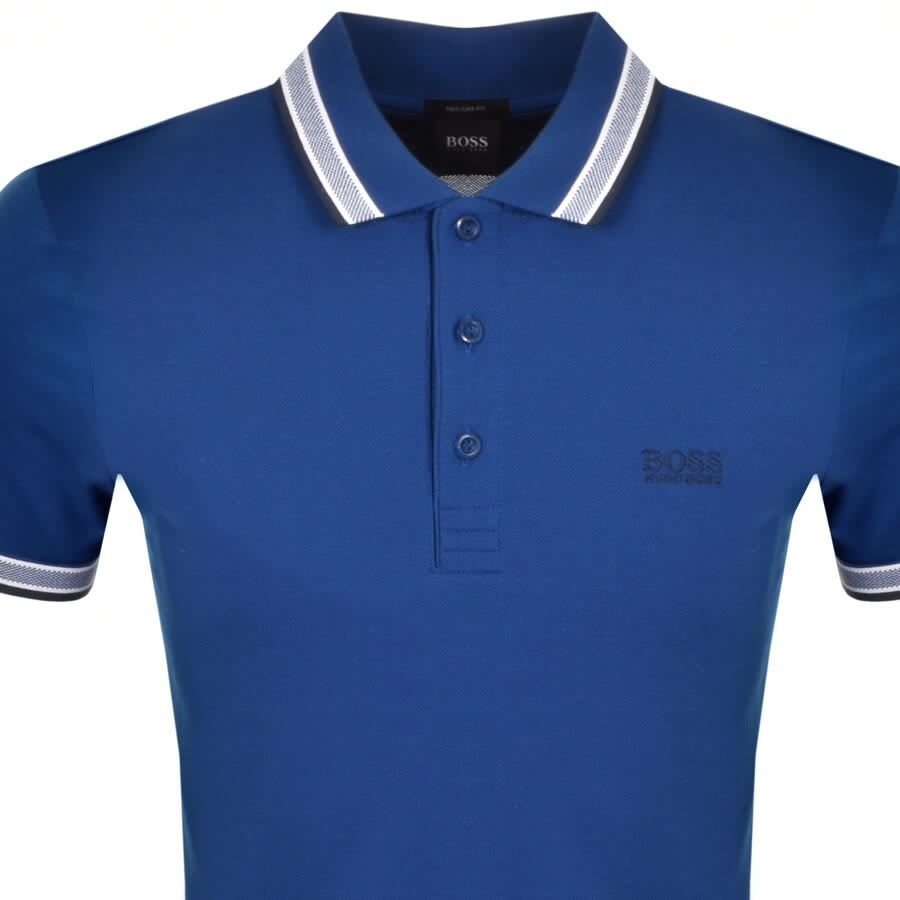 Alternative Image for ProductBOSS Paddy Polo T Shirt Blue2