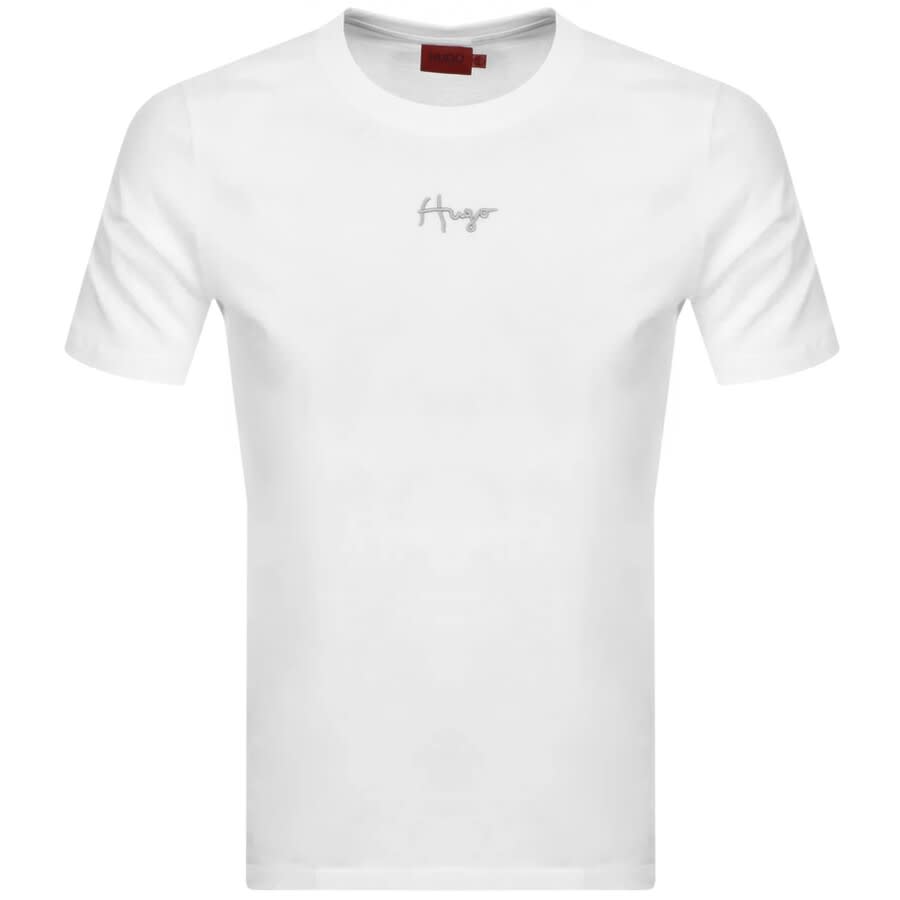 Alternative Image for ProductHUGO Durned214 Crew Neck T Shirt White1