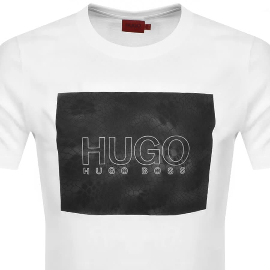 Alternative Image for ProductHUGO Dolive 213U Crew Neck T Shirt White2