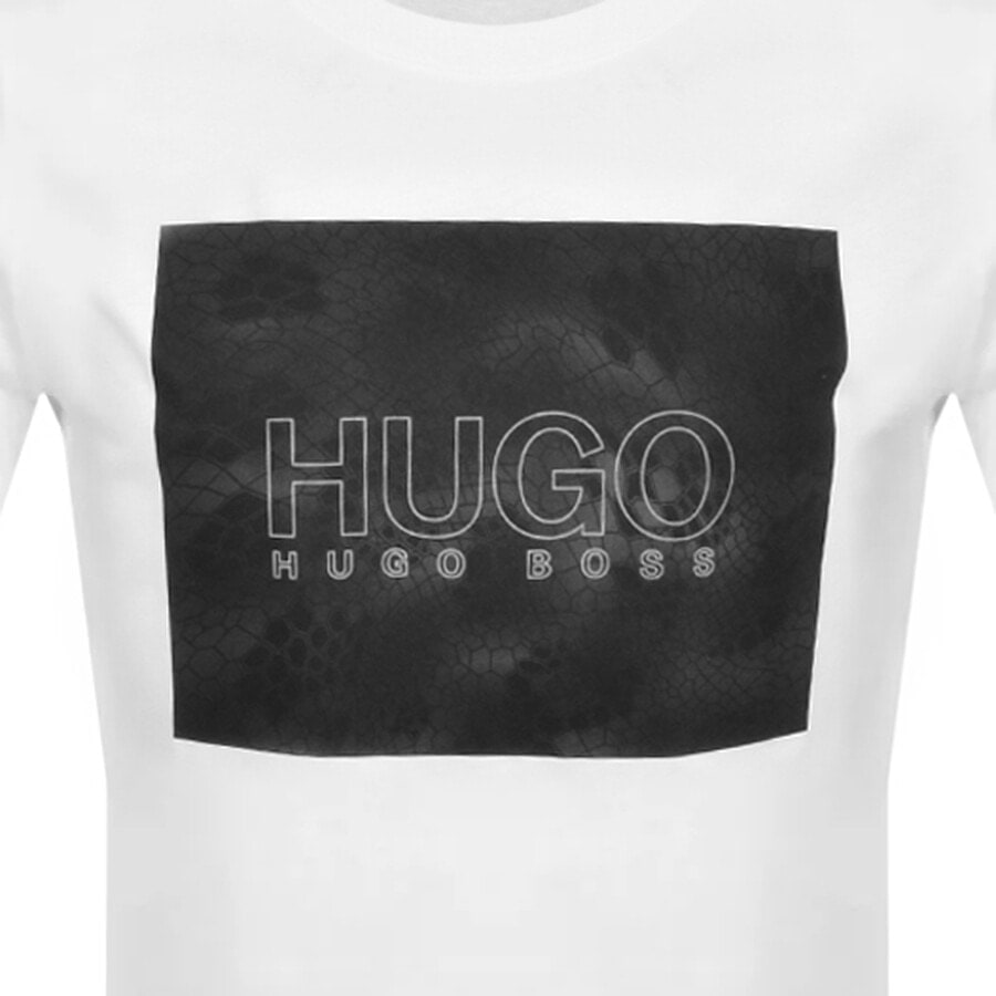 Alternative Image for ProductHUGO Dolive 213U Crew Neck T Shirt White3