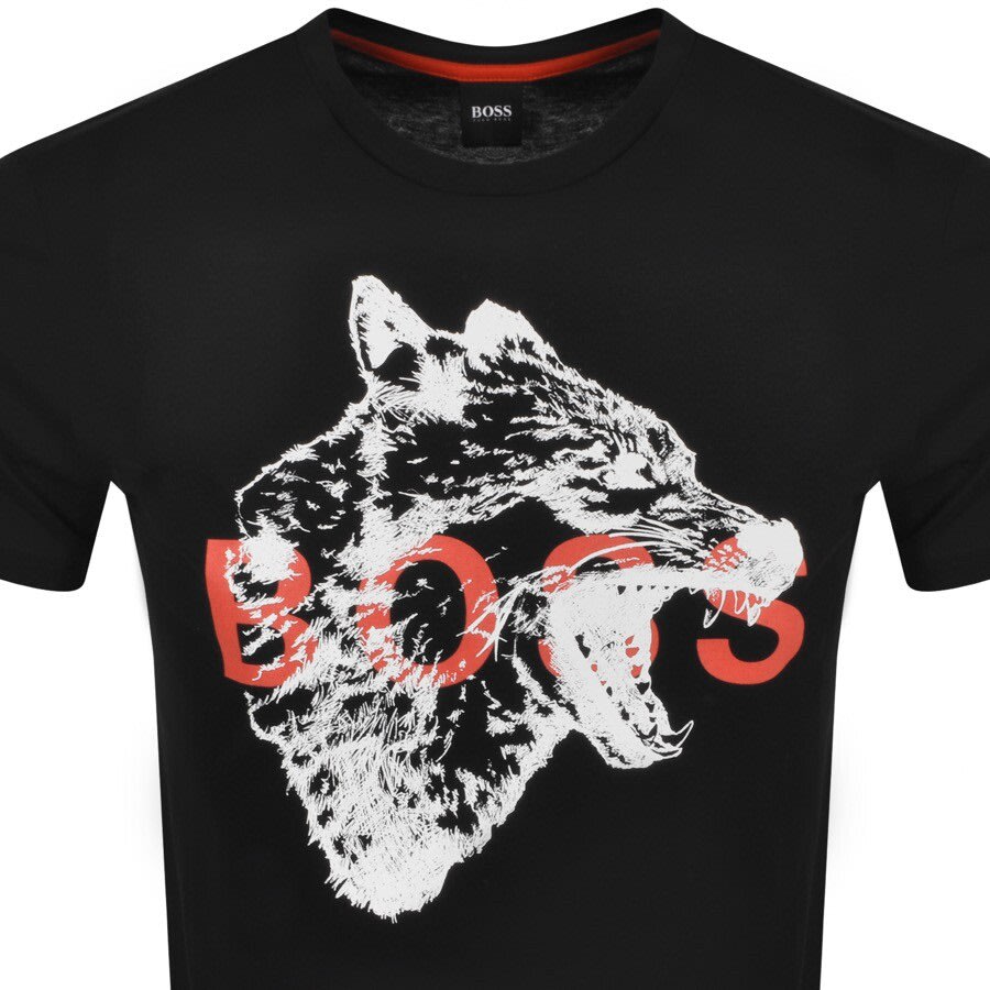 Alternative Image for ProductBOSS TDraw T Shirt Black2