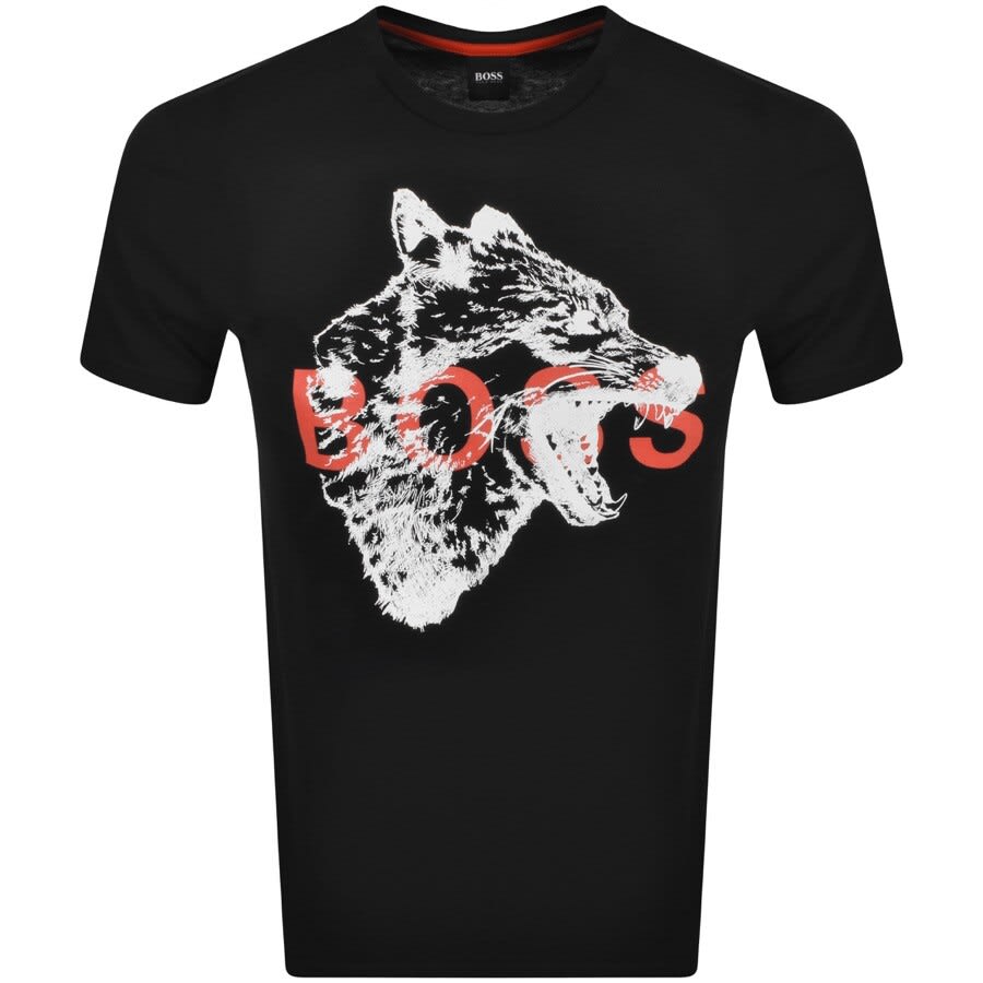 Alternative Image for ProductBOSS TDraw T Shirt Black1