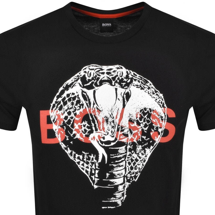 Alternative Image for ProductBOSS TDraw T Shirt Black2