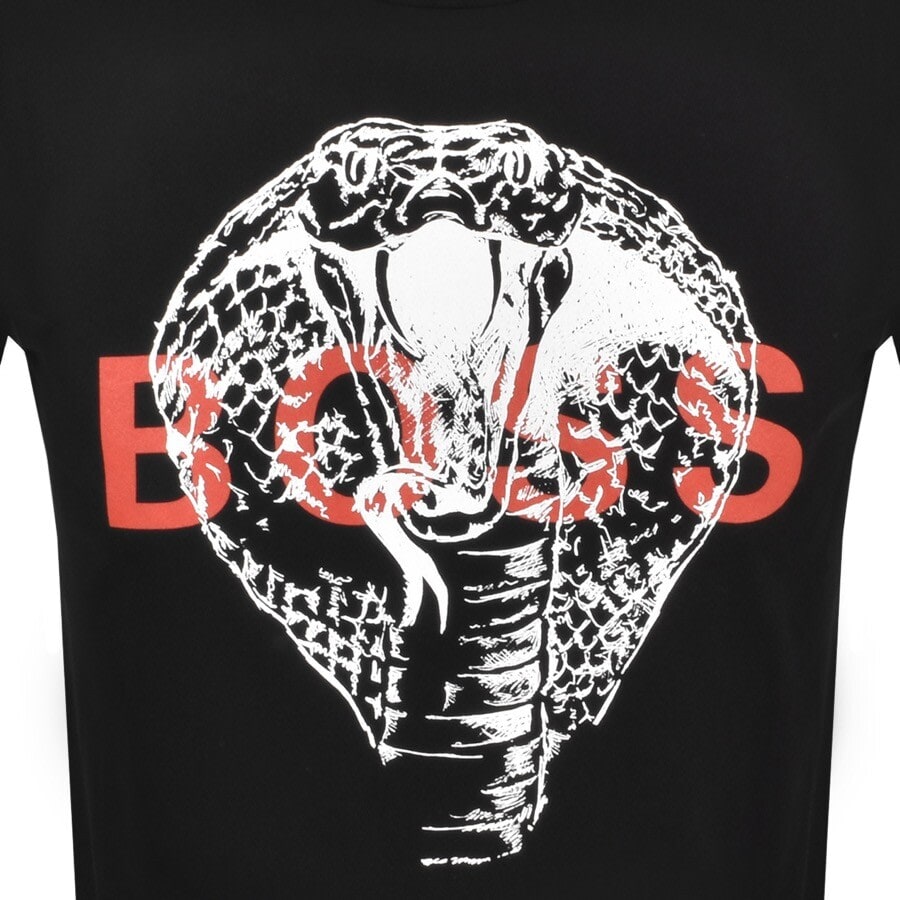 Alternative Image for ProductBOSS TDraw T Shirt Black3